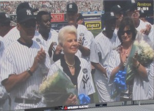 Mary Sheppard at Old Timers' Day 2010