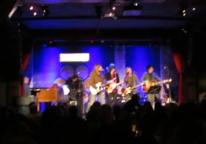 Evan Dando and Juliana Hatfield with Larry Campbell's house band at City Winery