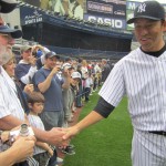 Twelve hours after his masterful two-hitter, "Two hits, wow!" was all I could come up with facing Hiroki Kuroda. The "Have to keep pitching well for the team" reply was Matsui-like.