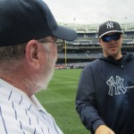 I conducted myself carefully with starting pitcher Phil Hughes, coming off his worst start, only assuring him (correctly) that it was a thrill to meet him.