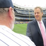 I got a chuckle and "You're right!" out of Michael Kay when I told him, as he greeted one fan after another, that we were appearing together on "Left CenterStage."